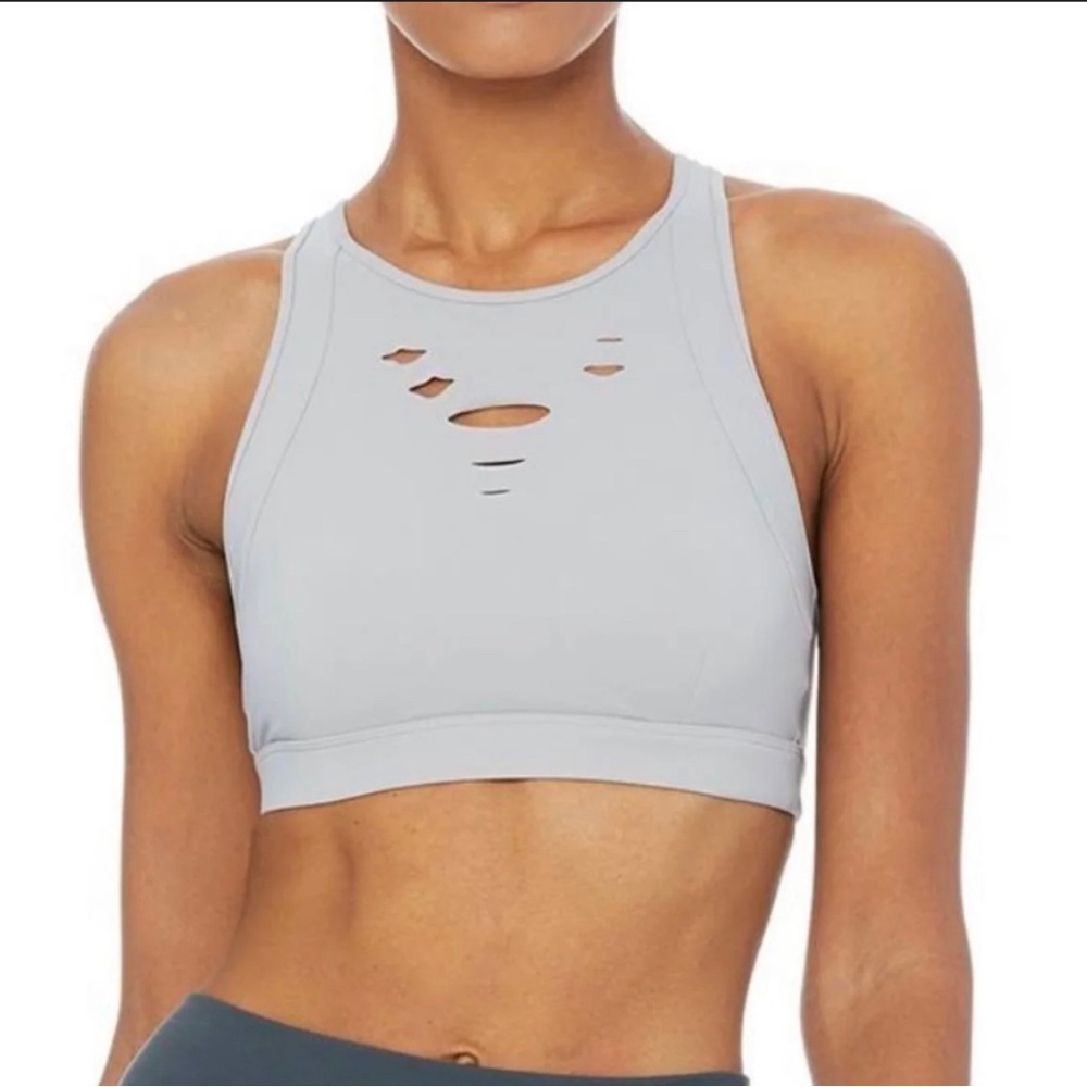 Alo Yoga Gray Bra xs